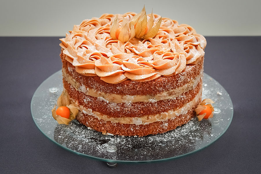 Naked Cake De Churros Doce Iguaria